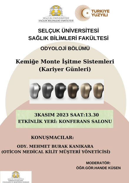 Kemiğe Monte İşitme Sistemleri (Kariyer Günleri)